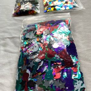 Bags of confetti